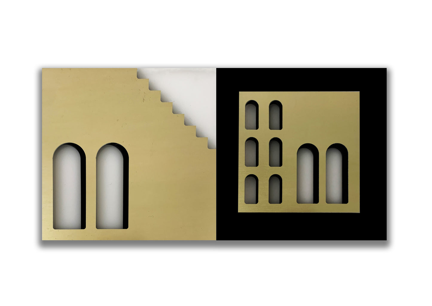 Palm Jumeirah Wall Lights - 2 PIECES WALL LIGHT v3 Horizontal