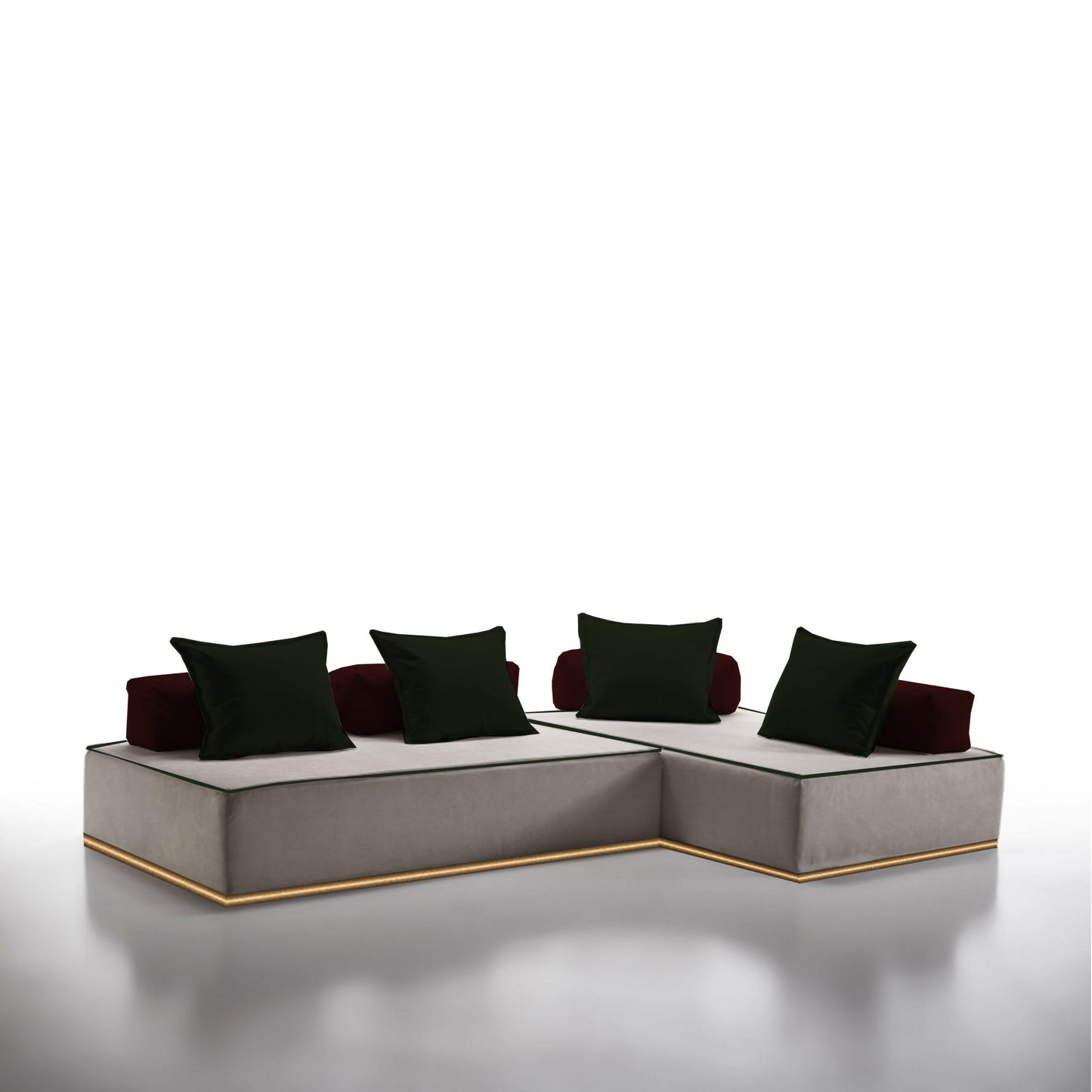 Modular rectangular sofas - two set