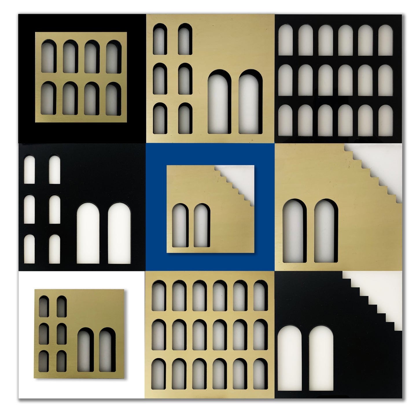 Palm Jumeirah Wall Lights - 9 PIECES WALL LIGHT v3