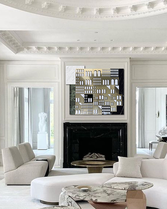 Palm Jumeirah decorative panel_Model 3