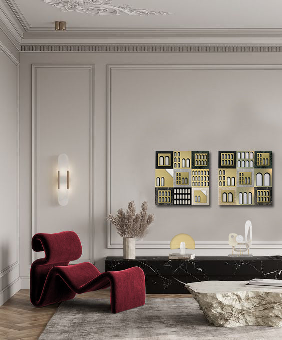 Palm Jumeirah Wall Lights - 9 PIECES WALL LIGHT v2