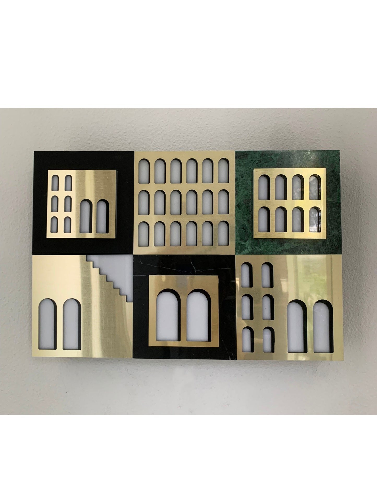 Palm Jumeirah Wall Lights - 6 PIECES WALL LIGHT v1 horizontal