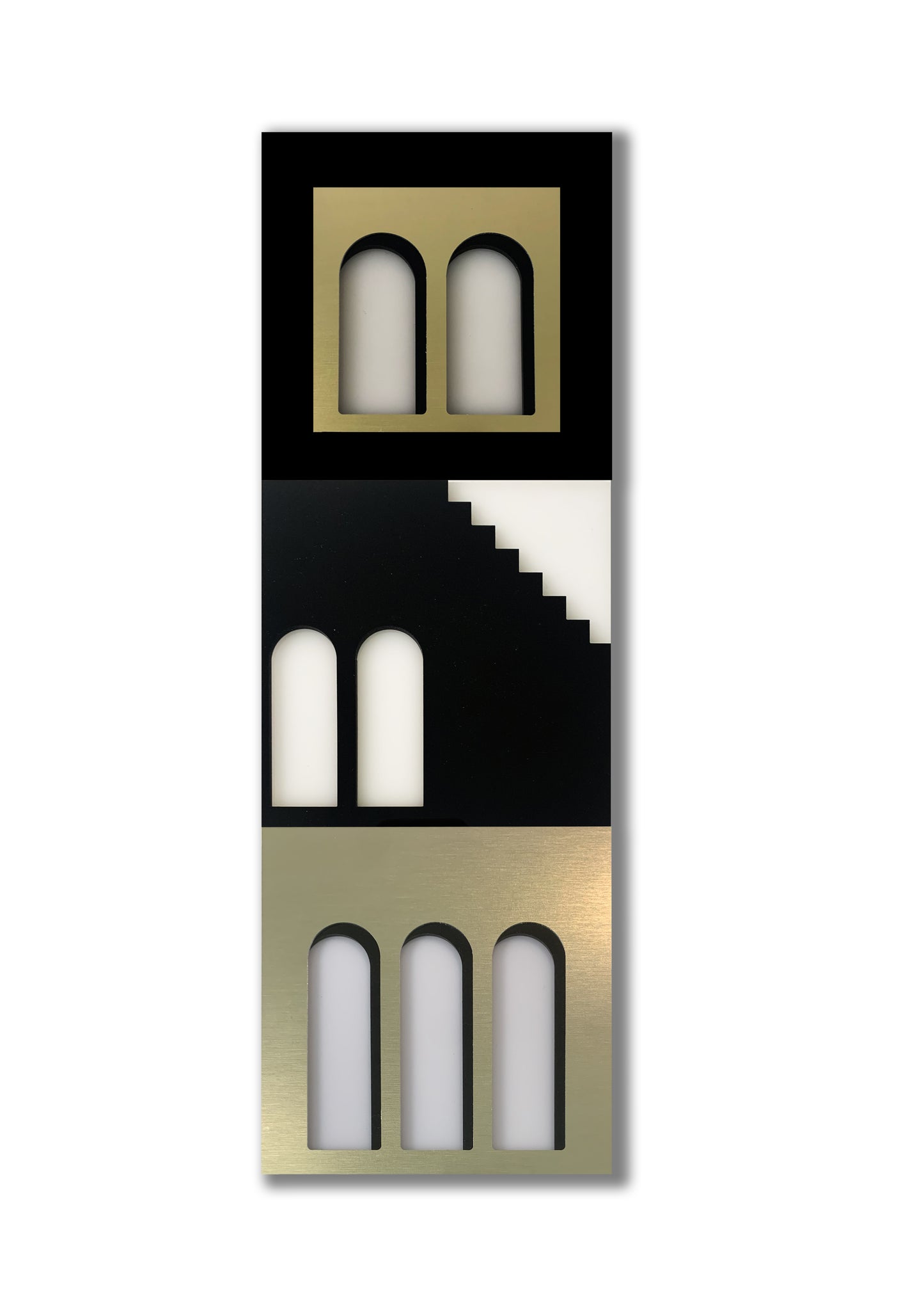 Palm Jumeirah Wall Lights - 3 PIECES WALL LIGHT v6 Vertical