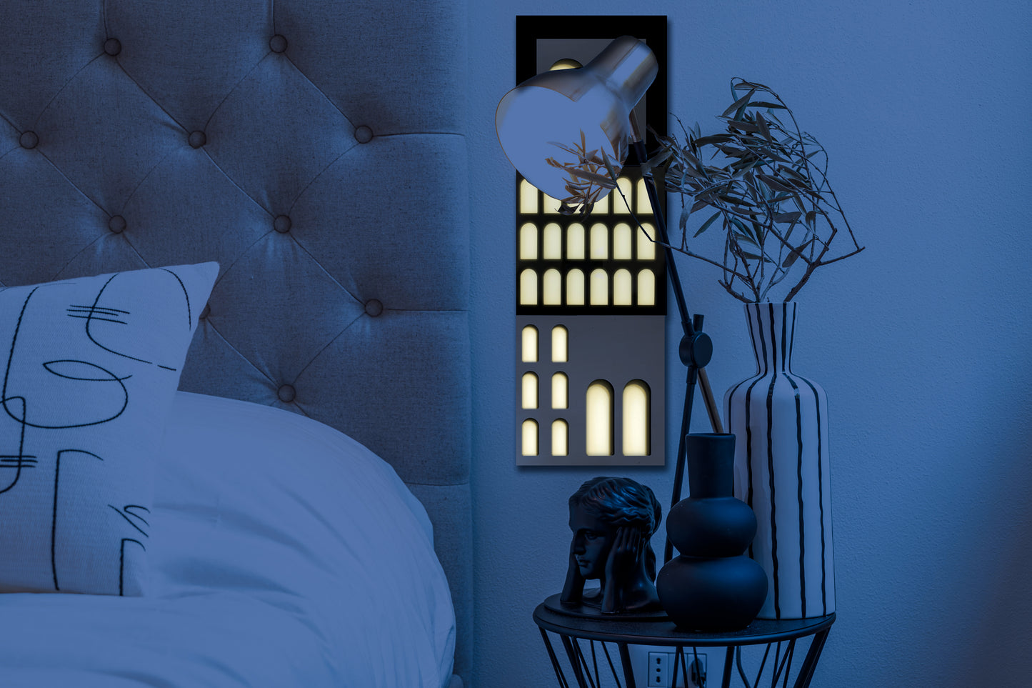 Palm Jumeirah Wall Lights - 3 PIECES WALL LIGHT v2 Vertical