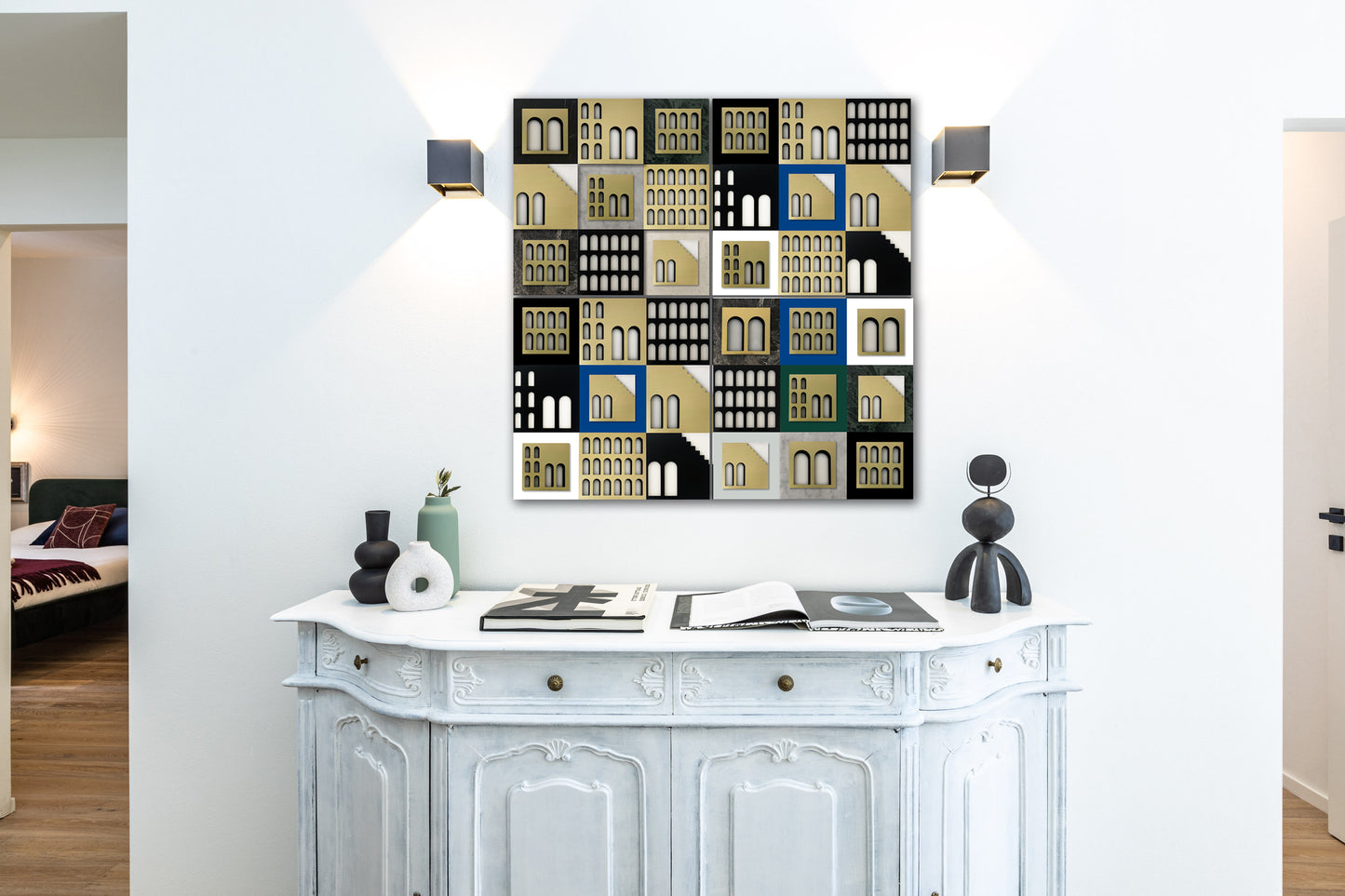 Palm Jumeirah Wall Lights - 9 PIECES WALL LIGHT v2