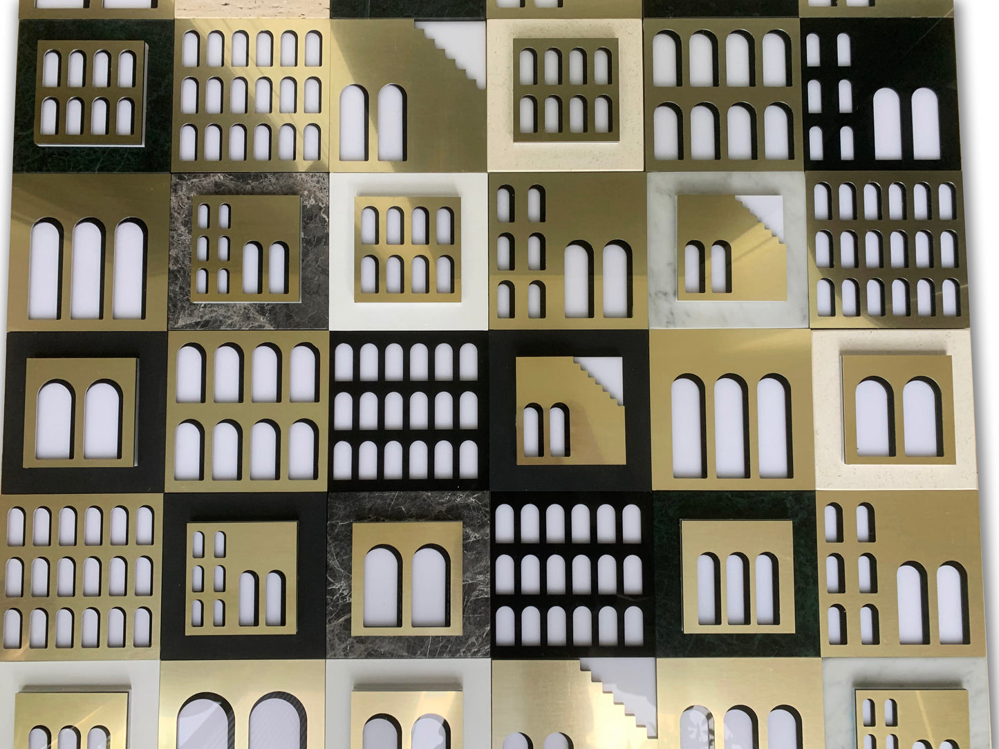 Palm Jumeirah decorative panel_Model 1