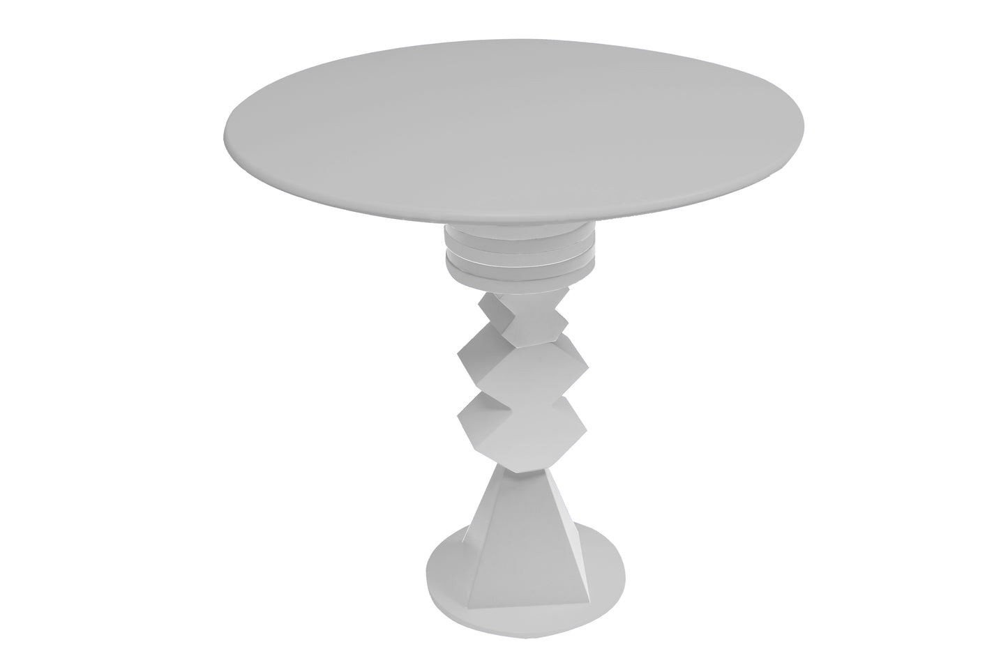 White Dining table - 4 people
