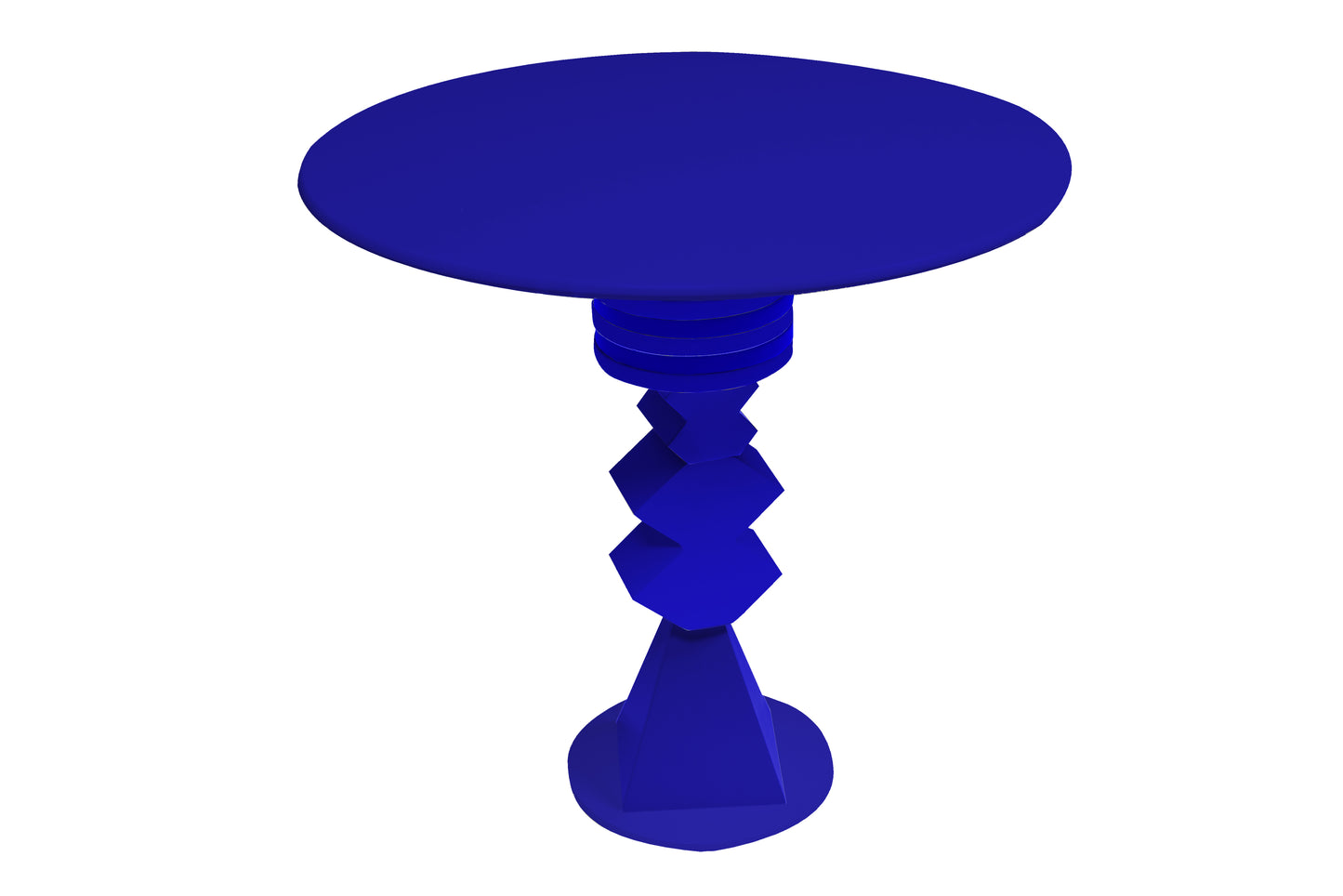 Blue Dining table - 4 people