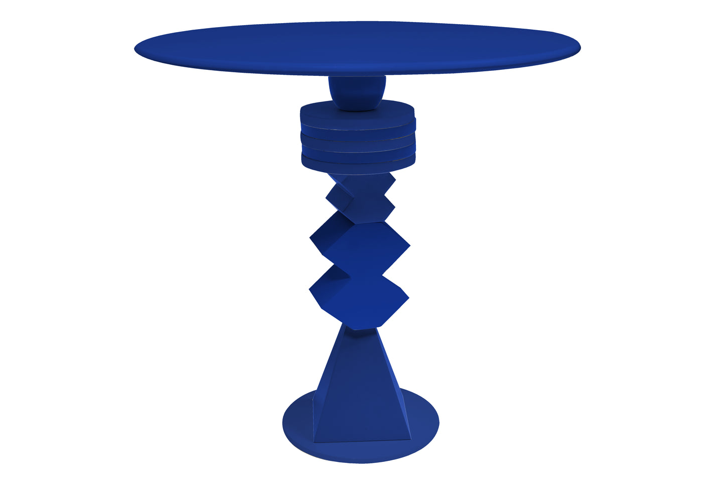 Blue Dining table - 4 people