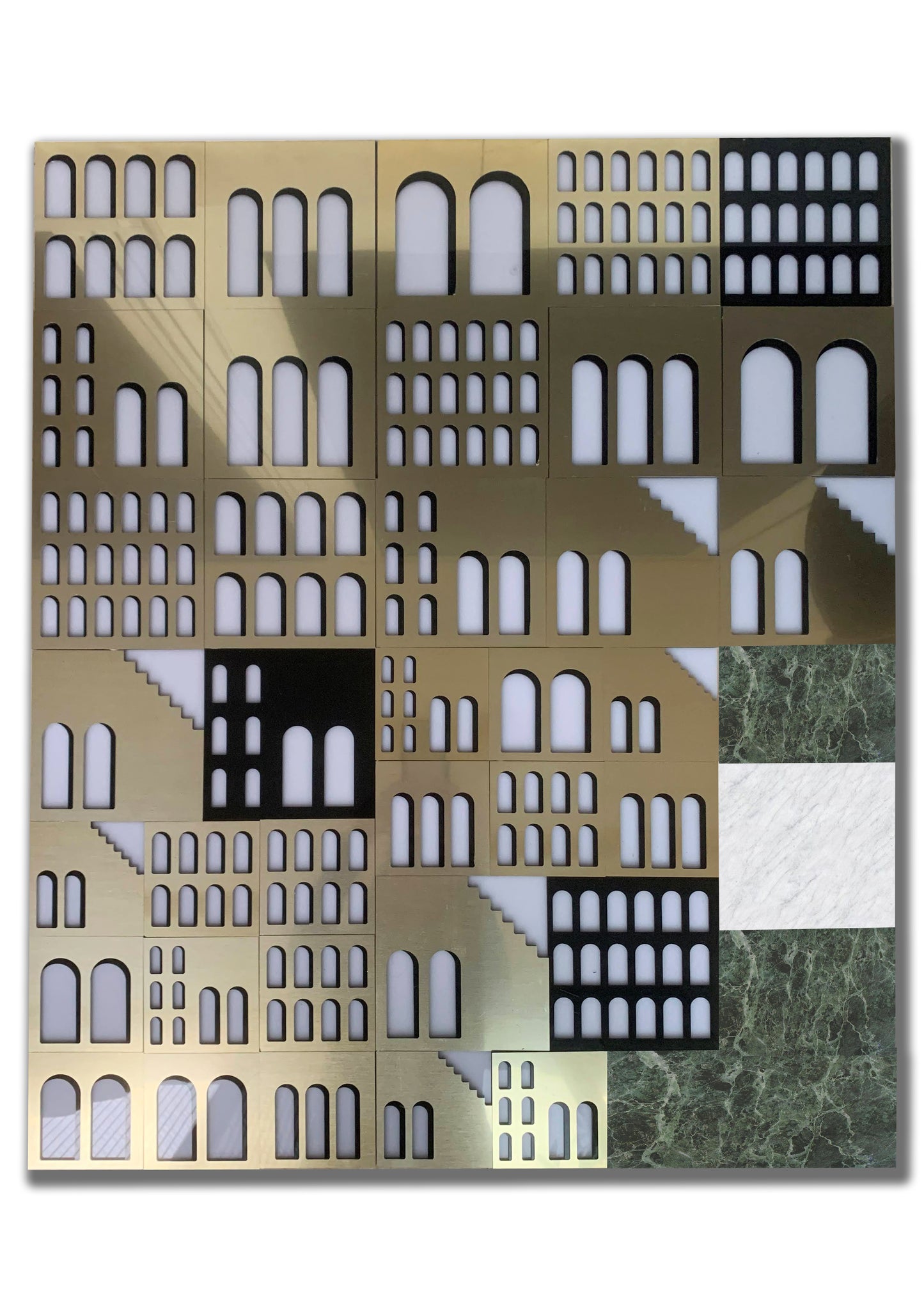 Palm Jumeirah decorative panel_Model 2
