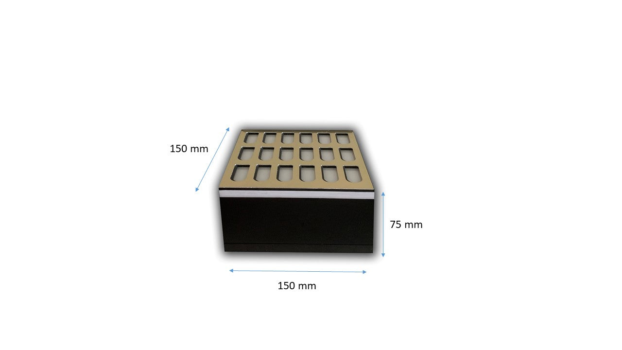 Palm Jumeirah Wall Lights - 1 PIECE BLACK ACRYLIC WALL LIGHT v6