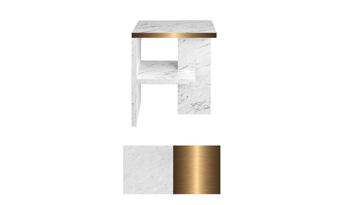 Marble Side Lounge table