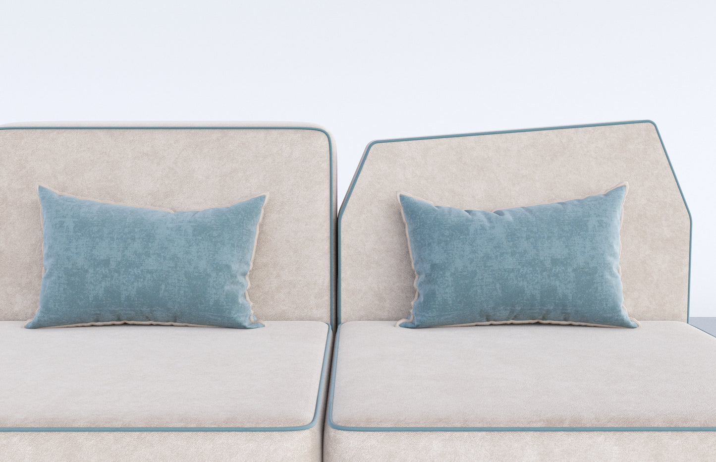 Three seat sofa beige colors