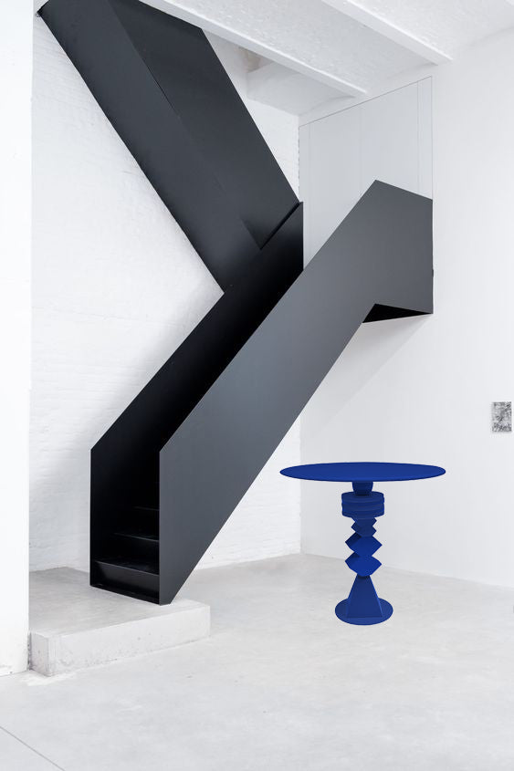 Blue Dining table - 4 people