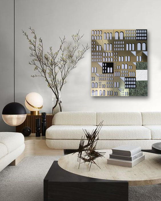 Palm Jumeirah decorative panel_Model 2