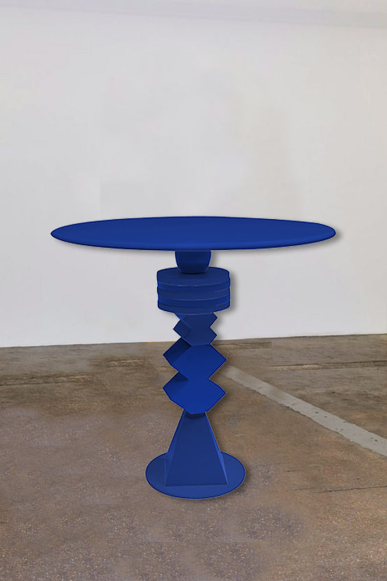 Blue Dining table - 4 people