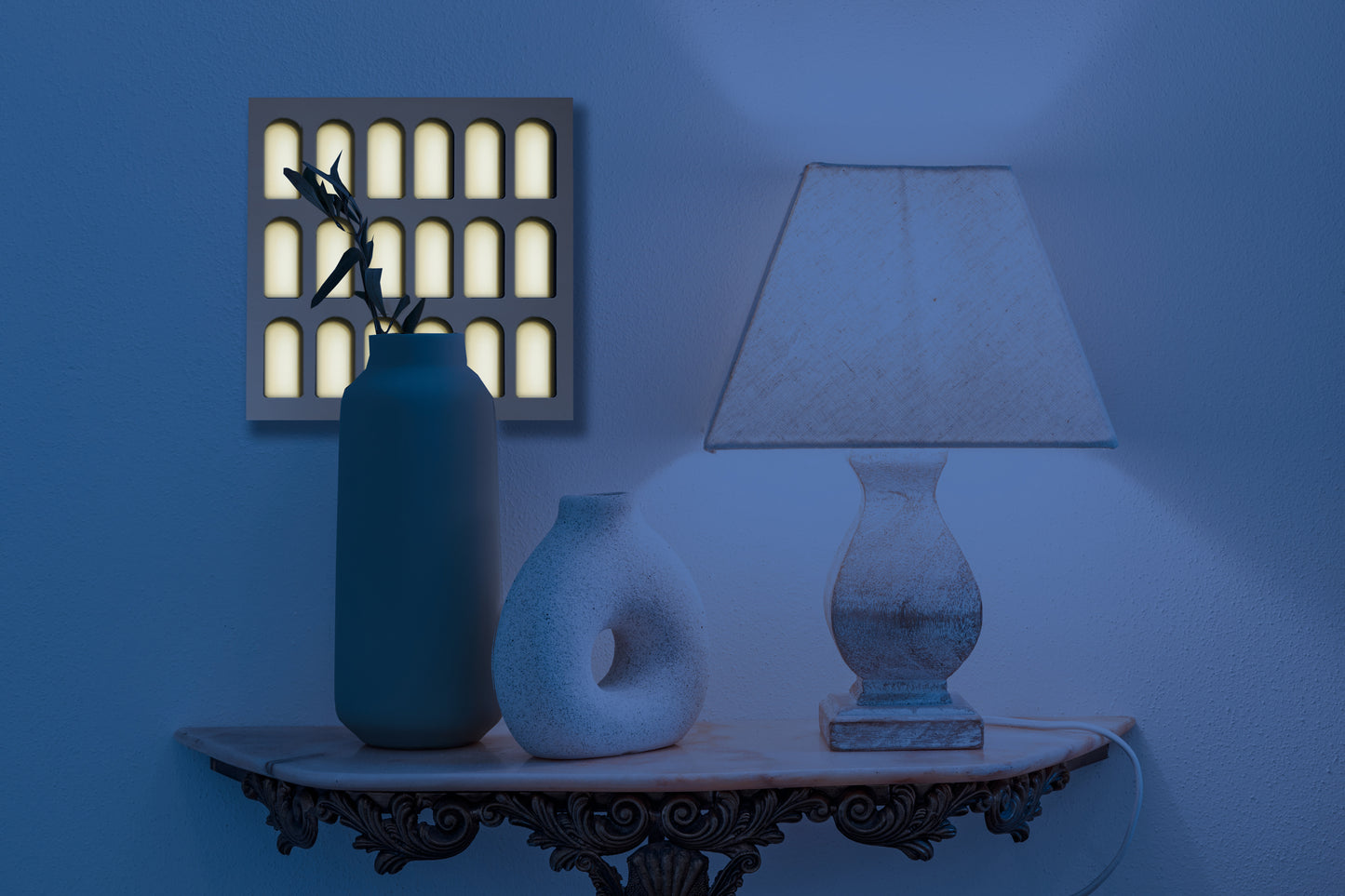 Palm Jumeirah Wall Lights - 1 PIECE METAL WALL LIGHT v3