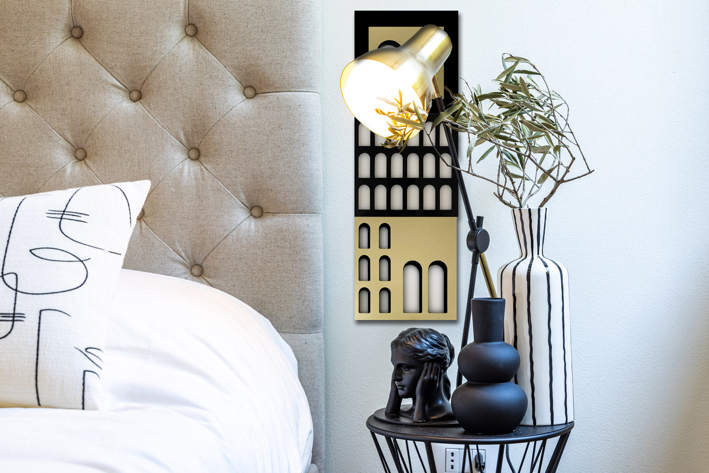 Palm Jumeirah Wall Lights - 3 PIECES WALL LIGHT v3 Vertical