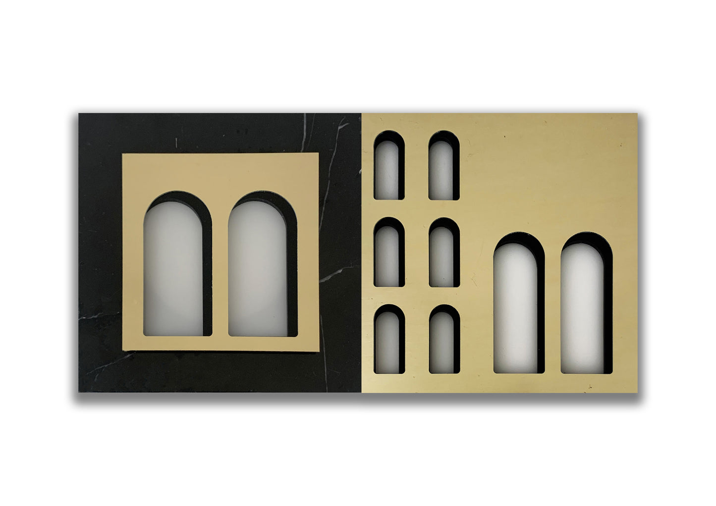 Palm Jumeirah Wall Lights - 2 PIECES WALL LIGHT v2 Horizontal
