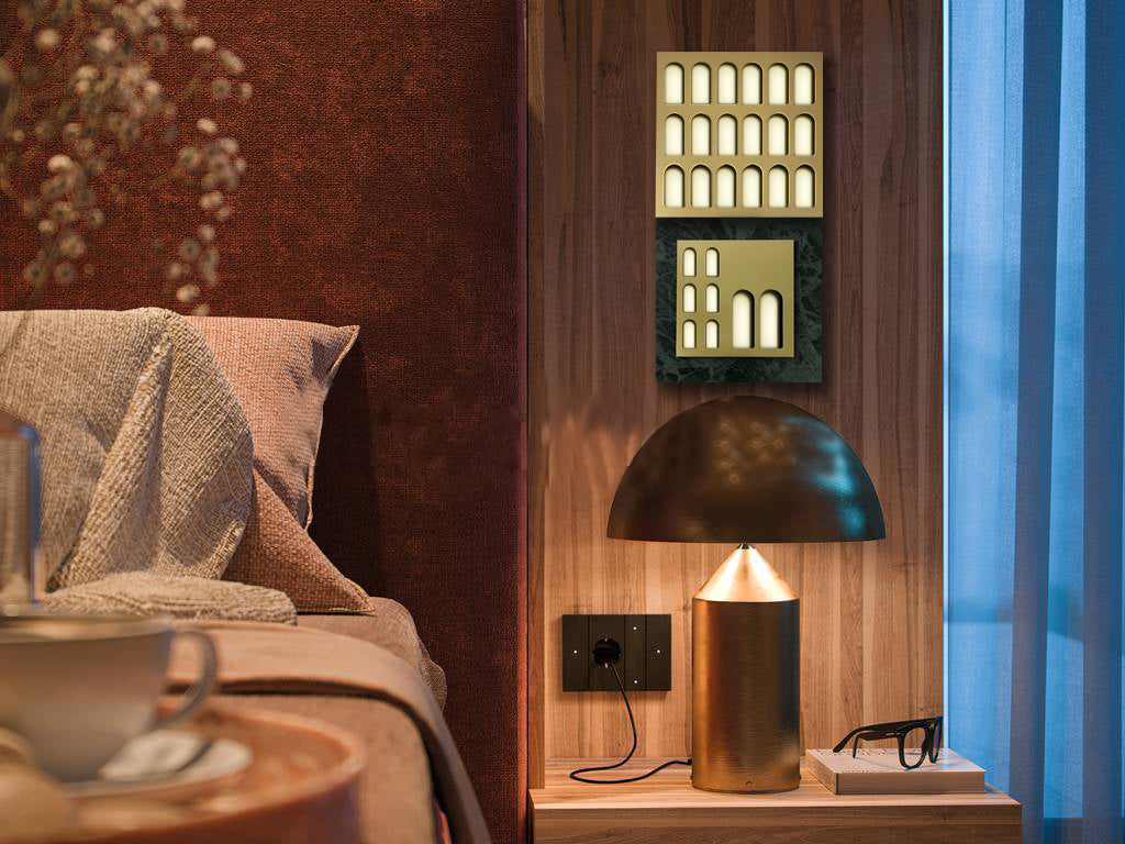 Palm Jumeirah Wall Lights - 2 PIECES WALL LIGHT v1 Vertical