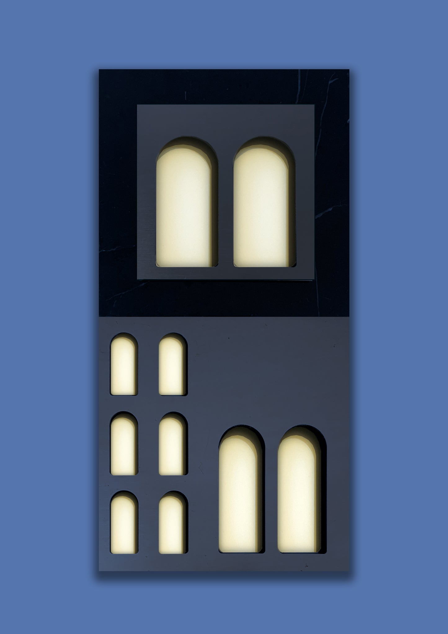 Palm Jumeirah Wall Lights - 2 PIECES WALL LIGHT v2 Vertical