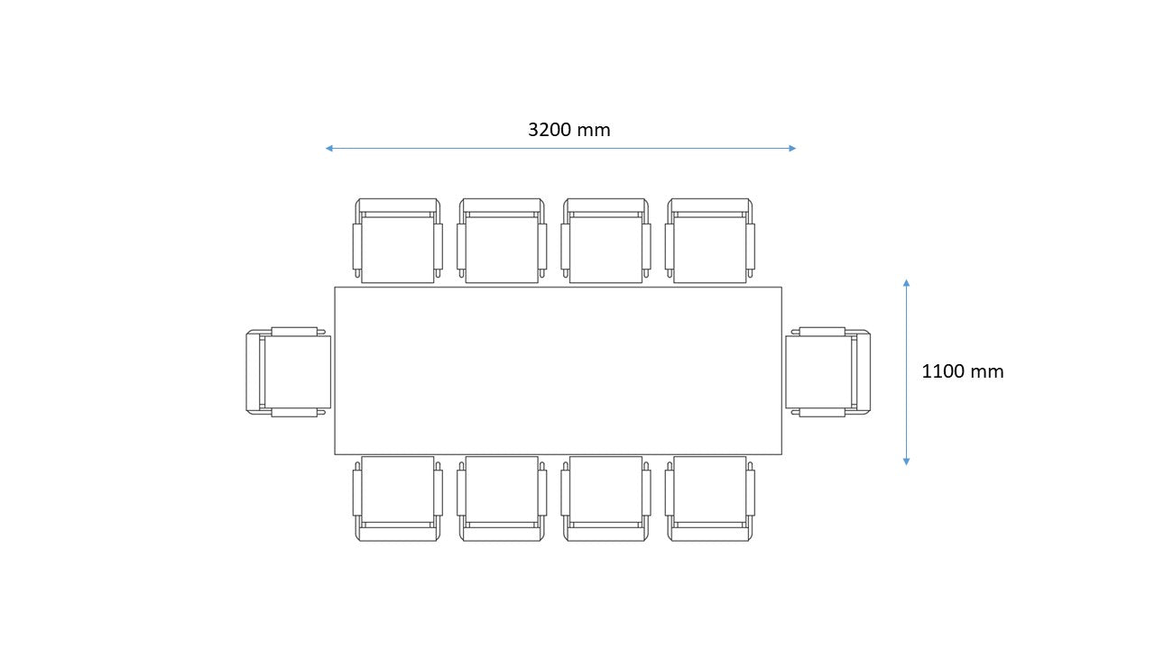 Dining table - 10 people