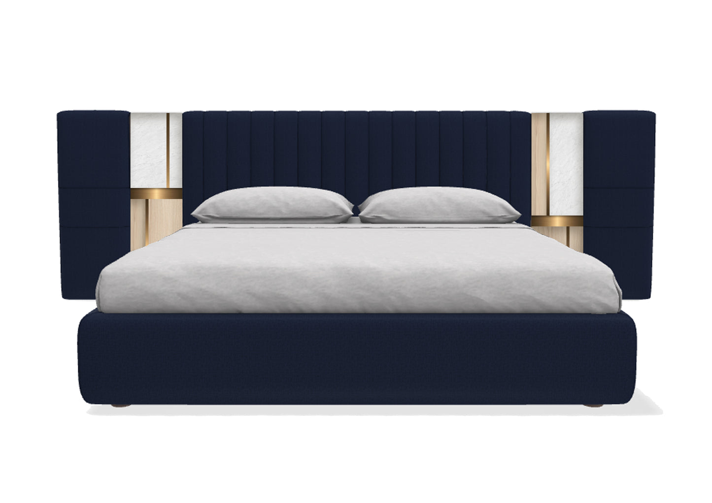 Blue bed