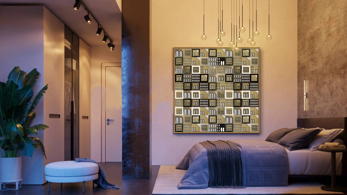 Palm Jumeirah decorative panel_Model 1