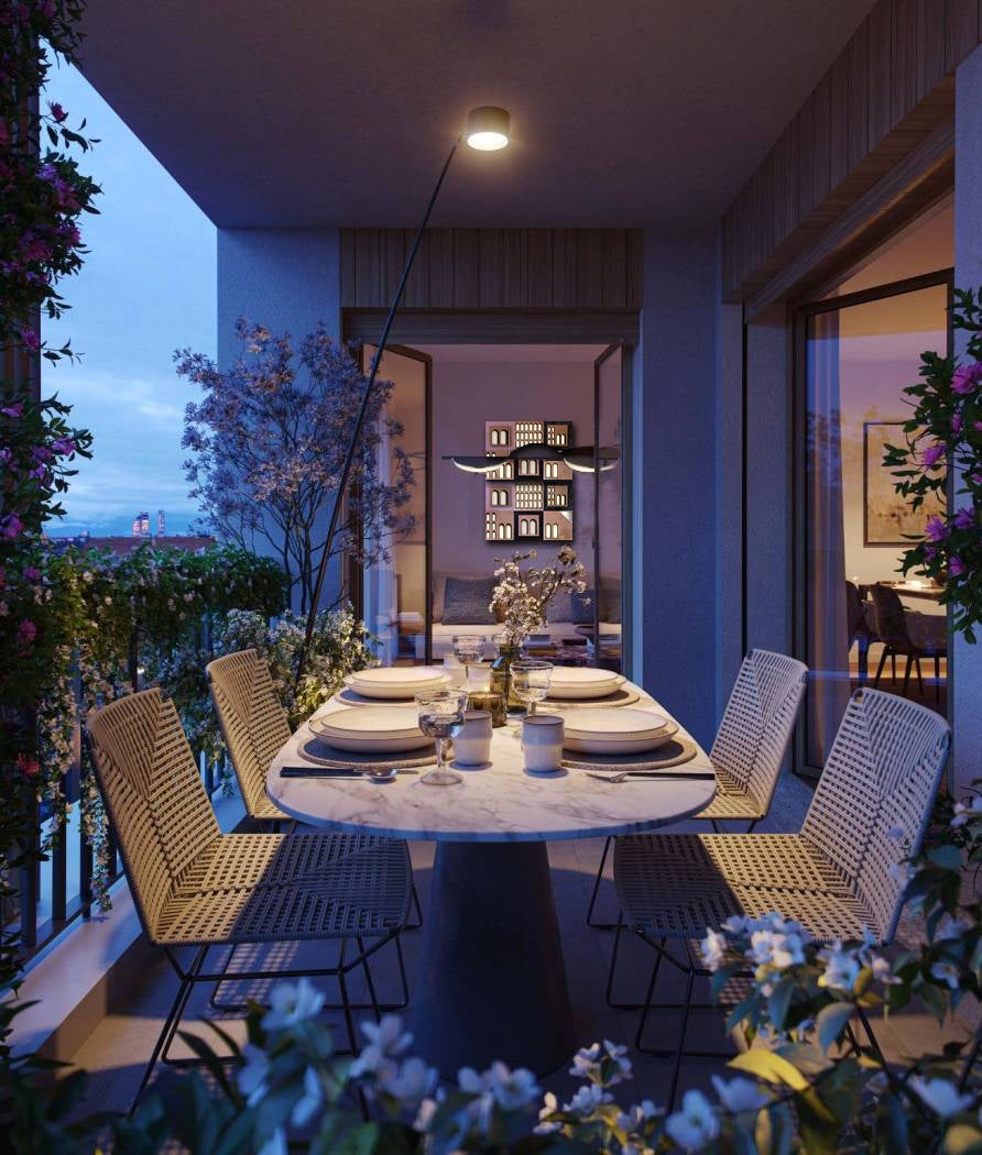 Palm Jumeirah Wall Lights - 6 PIECES WALL LIGHT v5 horizontal