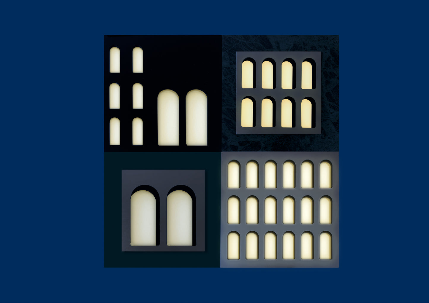 Palm Jumeirah Wall Lights - 4 PIECES  WALL LIGHT v1