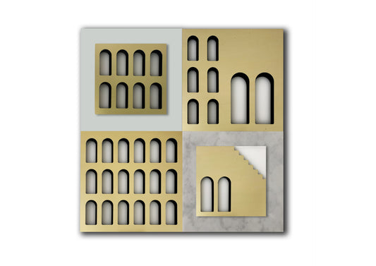 Palm Jumeirah Wall Lights - 4 PIECES  WALL LIGHT v3