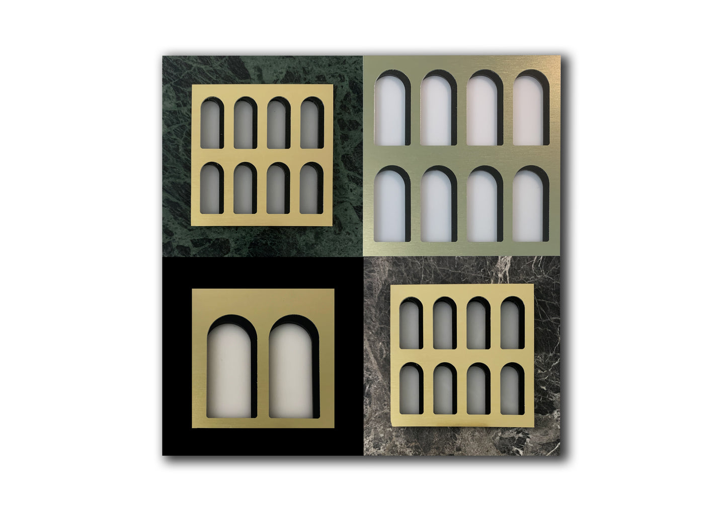 Palm Jumeirah Wall Lights - 4 PIECES  WALL LIGHT v4