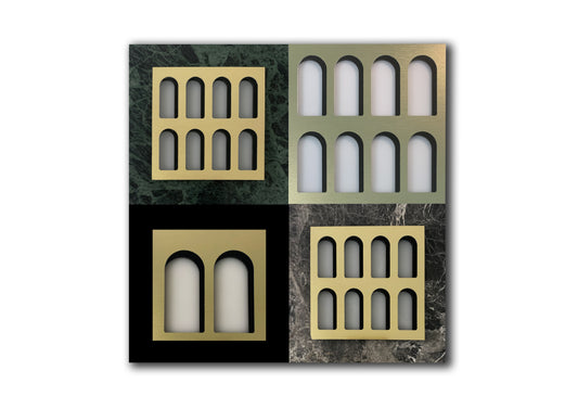 Palm Jumeirah Wall Lights - 4 PIECES  WALL LIGHT v4