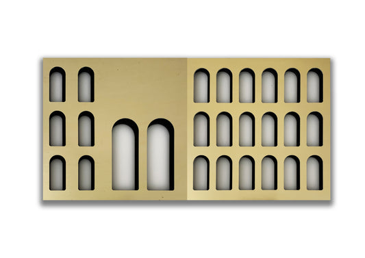 Palm Jumeirah Wall Lights - 2 PIECES  WALL LIGHT v4 Horizontal