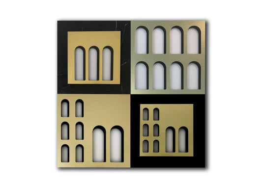 Palm Jumeirah Wall Lights - 4 PIECES  WALL LIGHT v7