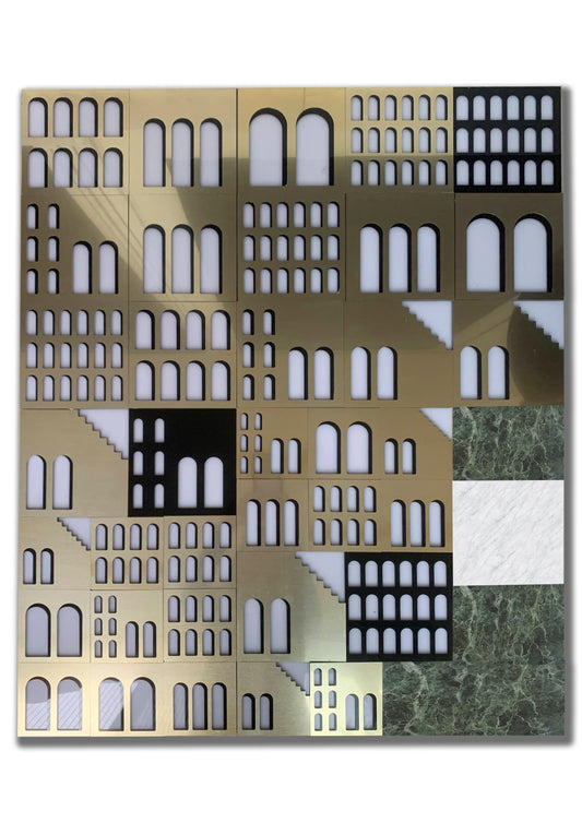 Palm Jumeirah decorative panel_Model 2