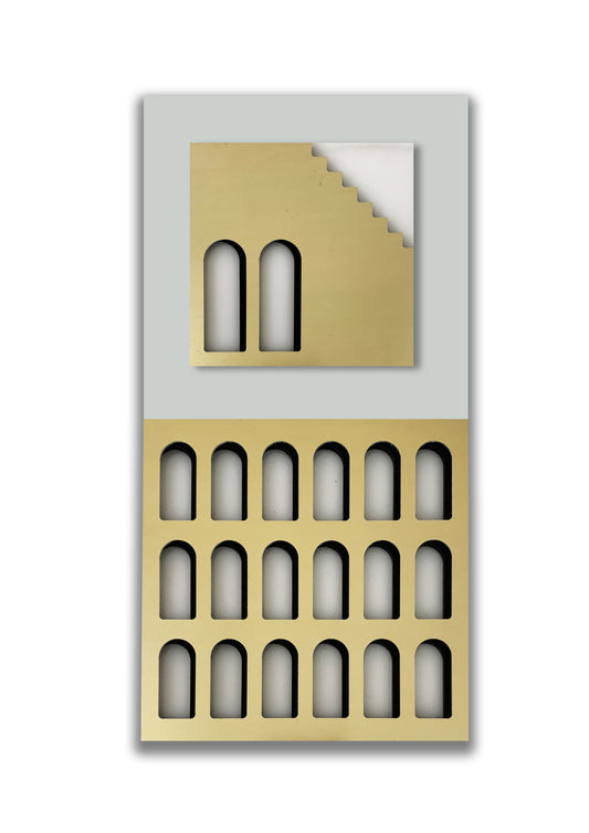 Palm Jumeirah Wall Lights - 2 PIECES  WALL LIGHT v1 Vertical
