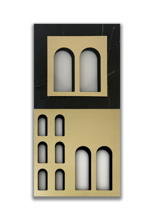 Palm Jumeirah Wall Lights - 2 PIECES  WALL LIGHT v2 Vertical