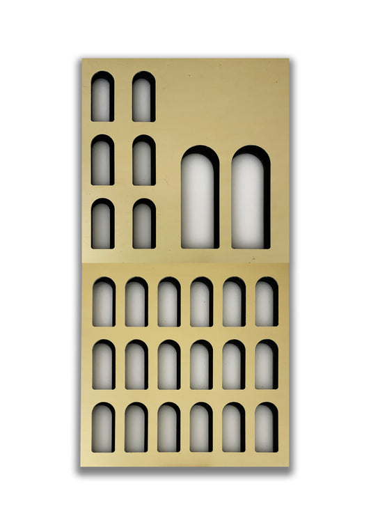 Palm Jumeirah Wall Lights - 2 PIECES  WALL LIGHT v4 Vertical