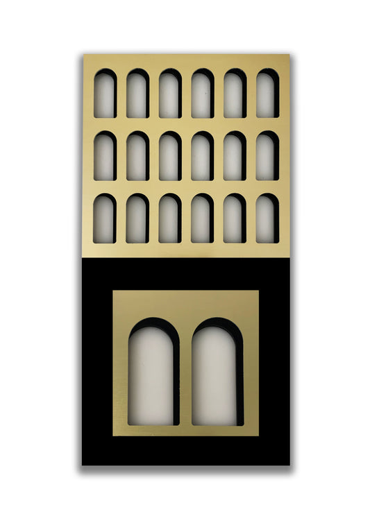 Palm Jumeirah Wall Lights - 2 PIECES  WALL LIGHT v7 Vertical