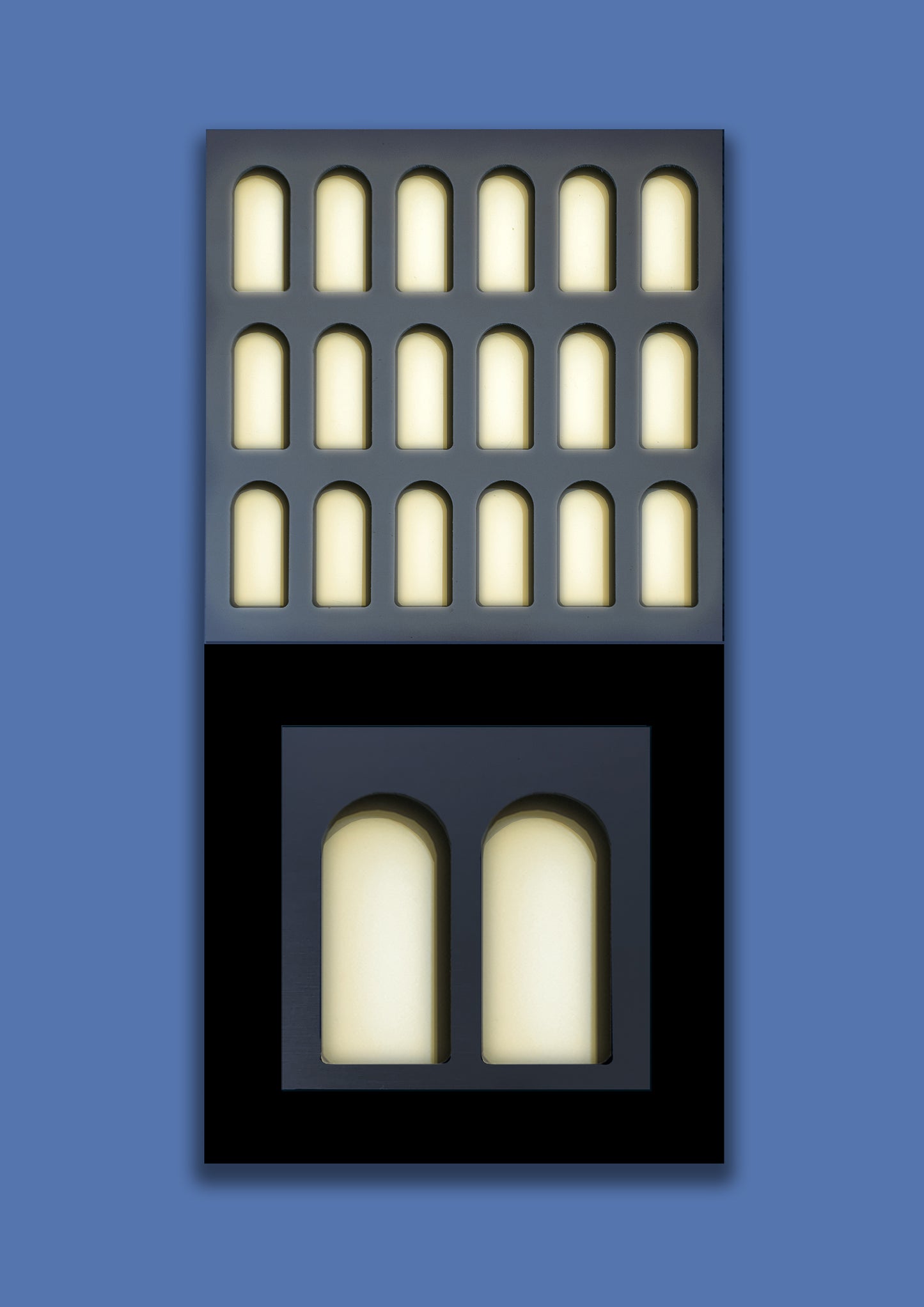 Palm Jumeirah Wall Lights - 2 PIECES  WALL LIGHT v7 Vertical