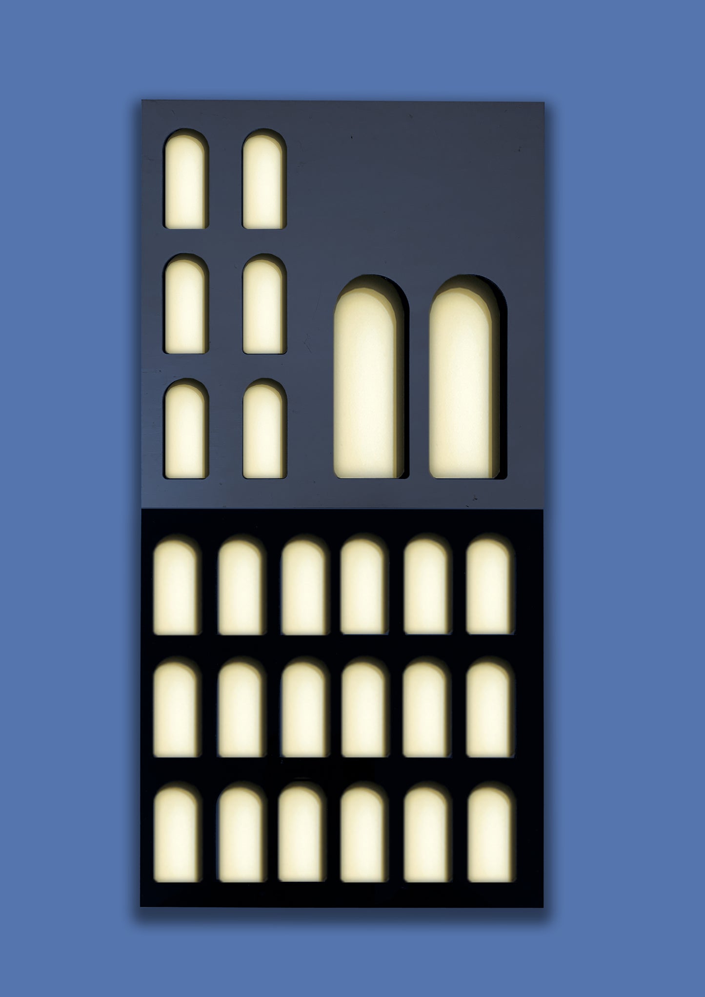 Palm Jumeirah Wall Lights - 2 PIECES  WALL LIGHT v9 Vertical